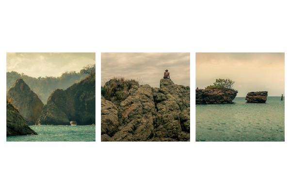 Rocks & Coralines Triptych