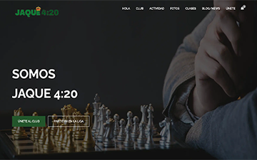 Jaque420 Website 1st Mobile Chess