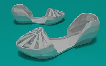 Render Acapulco Shoe Prototype