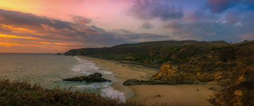 Southernmost point, Punta Cometa, Oaxaca, México